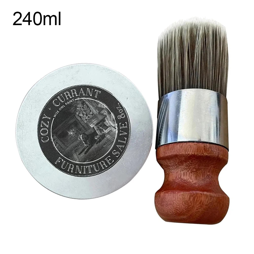 4/8Oz Leather Salve All-Natural Polishing Treatment Leather Cream Conditioner Universal Conditioner for Car Interiors Furniture