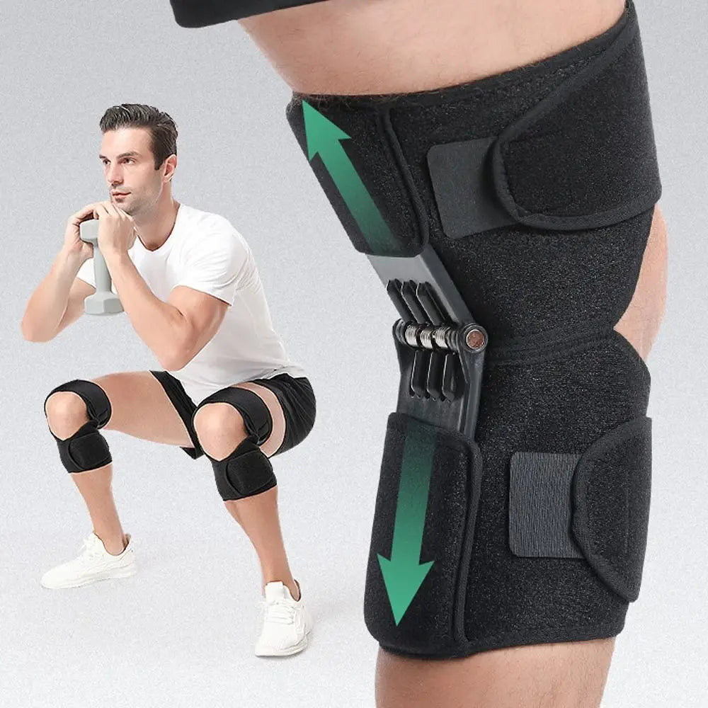 Knee Protection Booster, Joint Support Spring Stabilizer Knee Brace