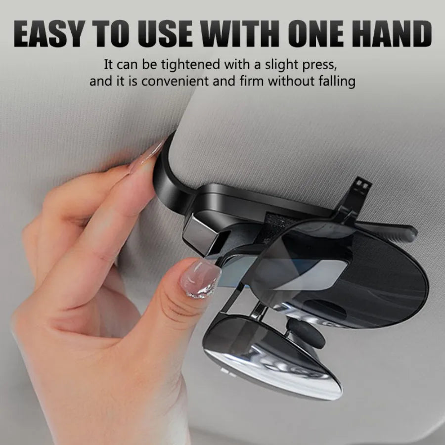 Car Glasses Clip, Car Sun Visor Automotive Hanger Clip Ticket Card Mount Clips Sunglasses Holders for Car Accessories