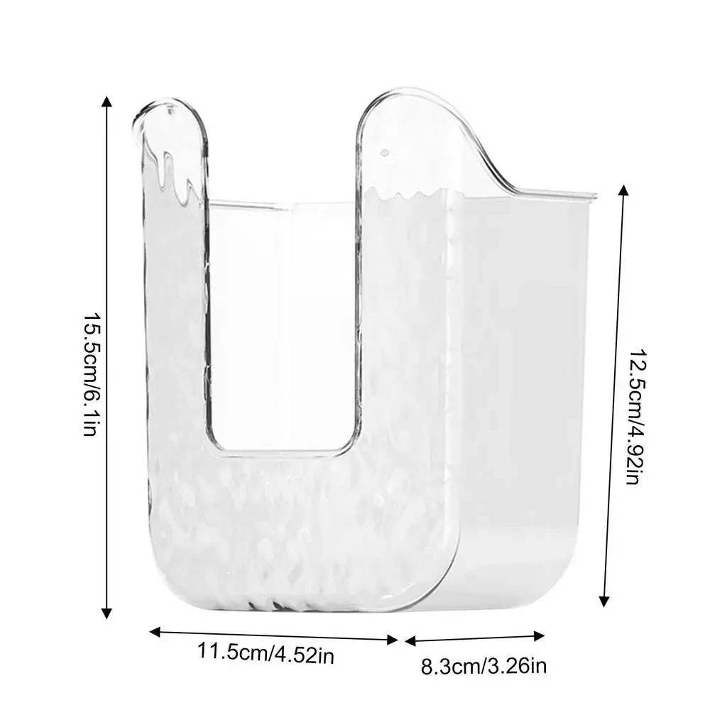 Wet Wipe Box Wall Mounted Wipe Tissue Organiser Toilet Paper Holder Box Self-Adhesive Paper Towel Dispenser for Kitchen Bathroom