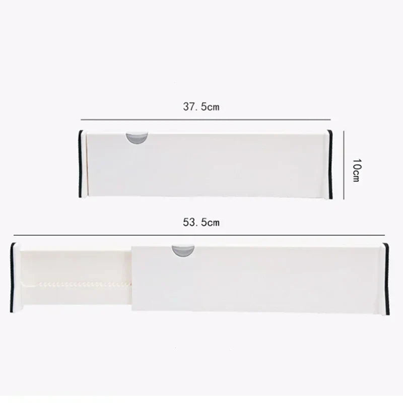 Adjustable Storage Drawers Divider Retractable Plastic Drawer Partition Holder Household Storage Clapboard Kitchen Organizador