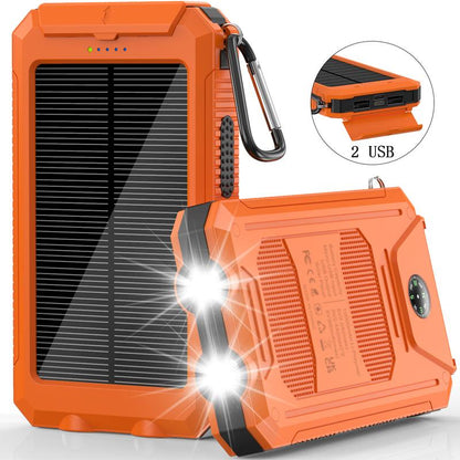 Outdoor Portable, Solar Powered Mobile Power,, for Mobile Digital Electronic Devices, Long Lasting and Durable, for Use When Traveling and Camping