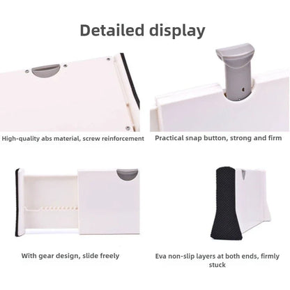 Adjustable Storage Drawers Divider Retractable Plastic Drawer Partition Holder Household Storage Clapboard Kitchen Organizador